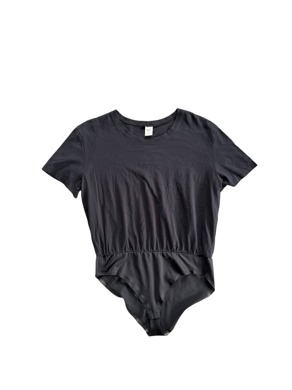 Smash + Tess Made in Canada Black Short Sleeve Bodysuit Size M